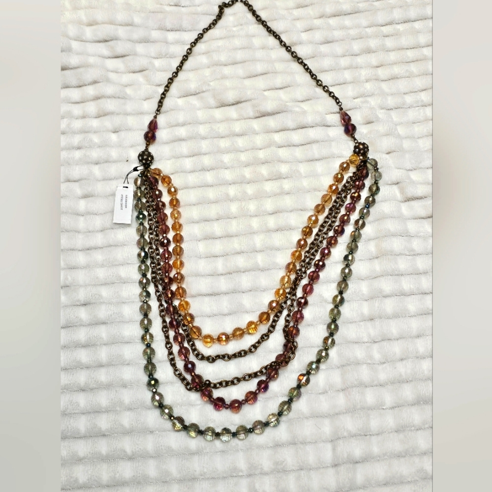 Necklace 2 in 1 NWT